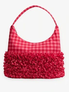 NWT Baggu Molly Goddard Ruffle Shoulder Bag